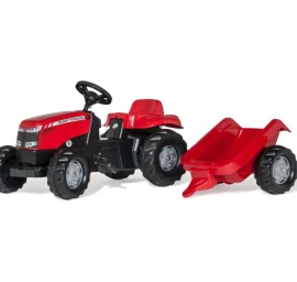 Rolly Toys 012305 Massey Ferguson Rolly-kid Traktorius Su Priekaba