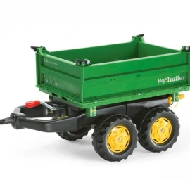 Rolly Toys 122004 Rolly-mega Trailer šviesiai žalia, Geltoni Ratai, 2 Ašys