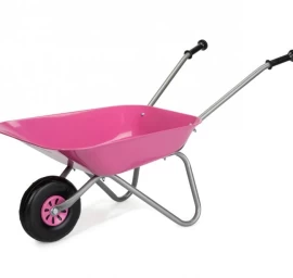 Rolly Toys 274802 Rožinis Metalinis Vežimėlis