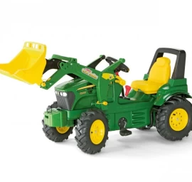 Rolly Toys 710126 Rolly Farmtrac John Deere Traktorius Su Kaušu Ir Pripučiamais Ratais