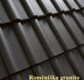 Benders Betoninės čerpės - romėniška granito