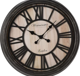 Romėniški Skaitmenys Sieninis Laikrodis 50cm