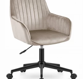 Roxy Sukamasis Fotelis - Tamsiai Smėlio Spalvos Aksomas