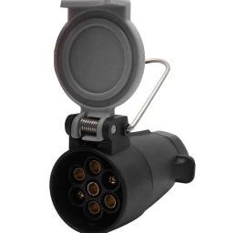 Rozetė priekabai 12V/S-7POL, plast.