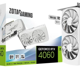 RTX 4060 TWIN EDGE OC   WHITE 8GB GDDR6 128bit