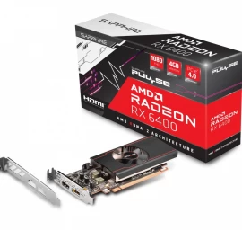RX 6400 PULSE GAMING 4G B GDDR6 64bit DP/HDMI