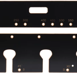 Šablonas virtuvinio stalviršio sujungimams | 1000 x 390 x 53 mm (YT-70890)