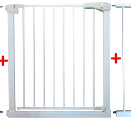 Safety Bars S3 White Laiptų, Durų 79-115 Cm Saugos Skersinis