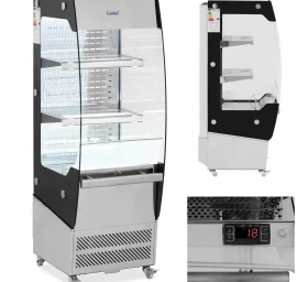 šaldytuvinė Vitrina Su Glazūruota Led 2 Lentynos 180 L
