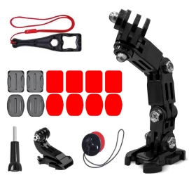 šalmo Tvirtinimo Priedų Rinkinys Gopro Sporto Kamerai Dji Insta360 Sjcam Eken