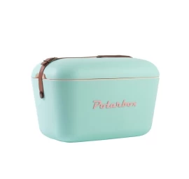 Šaltkrepšis Polarbox Cyan – Baby Rose Classic retro 12 L