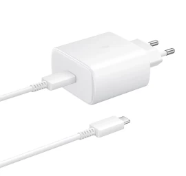 samsung Ep-ta845ewe 45 W Tinklo įkroviklis Su 1,8 M Ilgio Usb-c Kabeliu - Baltas