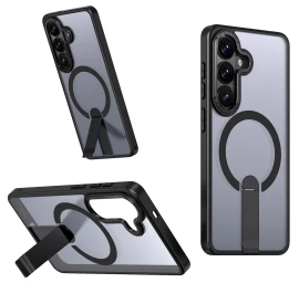 „samsung Galaxy A57“ Dėklas Su Stovu „hybrid Armor X Magsafe“ – Juodas