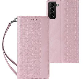 samsung Galaxy S22+ (s22 Plus) Magnetinio Dirželio Dėklas Su Piniginės Dangteliu + Mini Dirželis Rožinės Spalvos samsung Galaxy S22+ (s22 Plus) Magnetinio Dirželio Dėklas Su Piniginės Dangteliu + Mini Dirželis Rožinės Spalvos