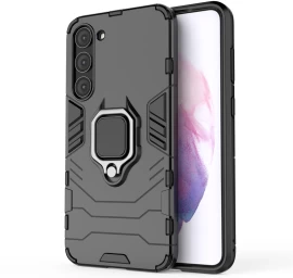 Samsung Galaxy S23+ šarvuotas Dėklas Su Magnetiniu Laikikliu, Skirtas Samsung Galaxy S23+, Juodas Samsung Galaxy S23+ šarvuotas Dėklas Su Magnetiniu Laikikliu, Skirtas Samsung Galaxy S23+, Juodas