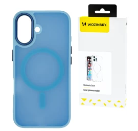 samsung Galaxy S25 Galinis Dėklas fashion Case Magsafe - Mėlynas