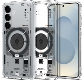 samsung Galaxy S25 Neo One Ultra Hybrid Mag Dėklas - Skaidrus