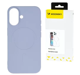 samsung Galaxy S25 Skysto Silikono Dėklas magsafe - Violetinis