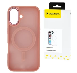 samsung Galaxy S25 Ultra Fashion Case Magsafe Galinis Dėklas - Rožinis