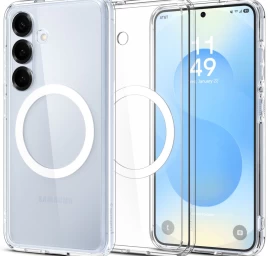 samsung Galaxy S25 Ultra Hybrid Mag Dėklas - Skaidrus