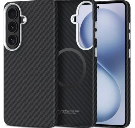 samsung Galaxy S26 Dangtelio įmautė - Juoda Ir Sidabrinė