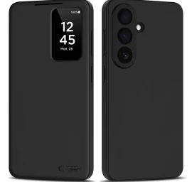 samsung Galaxy S26+ Išmaniosios Piniginės Dėklas - Juodas
