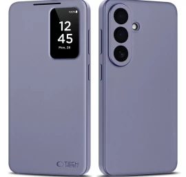 samsung Galaxy S26 Išmaniosios Piniginės Dėklas - Violetinis