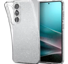 samsung Galaxy S26+ Korpuso Dangtelis liquid Crystal Glitter - Blizgus Permatomas