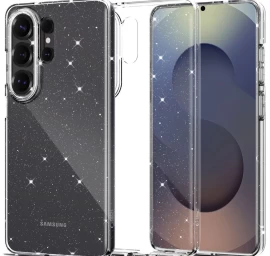 samsung Galaxy S26 Ultra Flexair Dangtelio įmautė - Permatomas Blizgesys