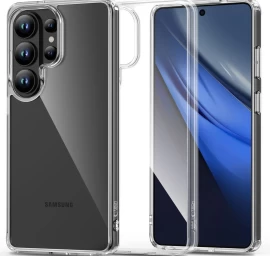 samsung Galaxy S26 Ultra Flexair Hybrid Dėklas - Skaidrus