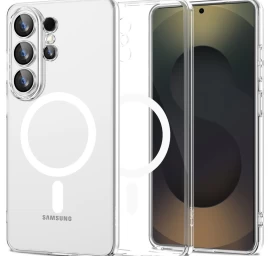 samsung Galaxy S26 Ultra Flexair Magsafe Dėklas - Skaidrus