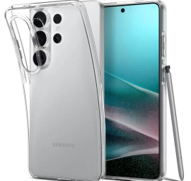 samsung Galaxy S26 Ultra Liquid Crystal Dėklas - Skaidrus