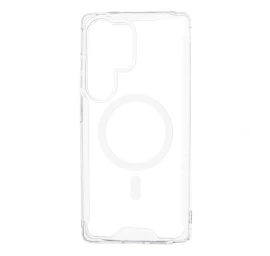 samsung Galaxy S26 Ultra Magsafe Clear Corner Case Galinis Dėklas - Skaidrus