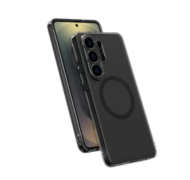 samsung Galaxy S26 Ultra Minimal Mag Lens Case Dėklas - Juodas