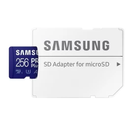 samsung Microsdxc 256gb Pro Plus Atminties Kortelė Su Microsd Adapteriu