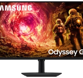 Samsung Odyssey G5 G50F Monitorius 32'' IPS QHD 2560x1440, 1 ms, 300 cd/m2, 180 Hz, Juoda