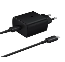 samsung Sieninis įkroviklis Ep-ta845ewe Su Usb-c Kabeliu 45 W 1,8 M - Juodas
