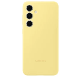 samsung Silikoninis Dėklas galaxy S24 Fe - Geltonas