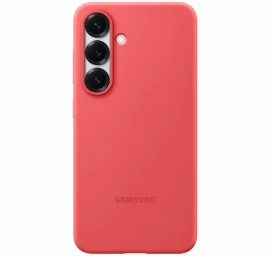 samsung Silikoninis Dėklas samsung Galaxy S25 - Raudonas