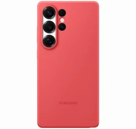 samsung Silikoninis Dėklas samsung Galaxy S25 Ultra - Raudonas