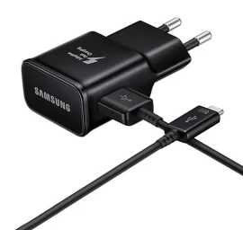 samsung Usb-a 15 W Tinklo įkroviklis Su Usb-a - Usb-c Kabeliu - Juodas