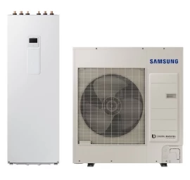 Samsung oras/vanduo šilumos siurblys 9,0/8,7kW su 260 litrų talpa