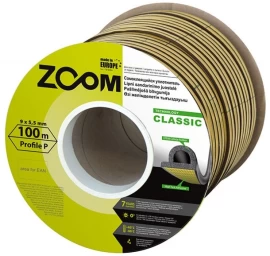 Sandarinimo juosta ZOOM P Classic, 9x5,5mm juoda sp.