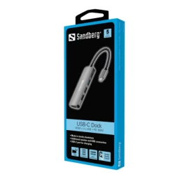 Sandberg 136-32 (grafitas / C Tipo Usb)