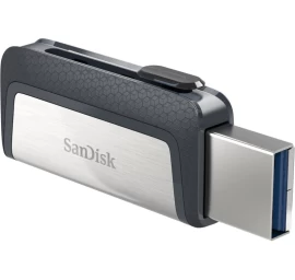 Sandisk Ultra Dual 32 Gb (32 Gb / Sidabro Pilka )