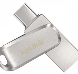 Sandisk Ultra Dual Drive Luxe 512 Gb (512 Gb / Sidabrinė )