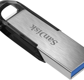 Sandisk Ultra Flair 128gb (128gb /usb 3.0 / Sidabrinė/juoda )