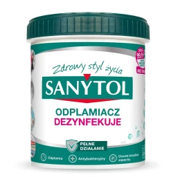 sanytol Dėmių Valiklis, Dezinfekuojantis Baltus Ir Spalvotus Audinius, 450g