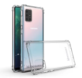 šarvuotas Dėklas Samsung Galaxy A72 4g Anti Shock Skaidrus
