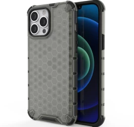 šarvuotas Dėklas Su Geliniu Rėmeliu iphone 13 Pro Max Juodas